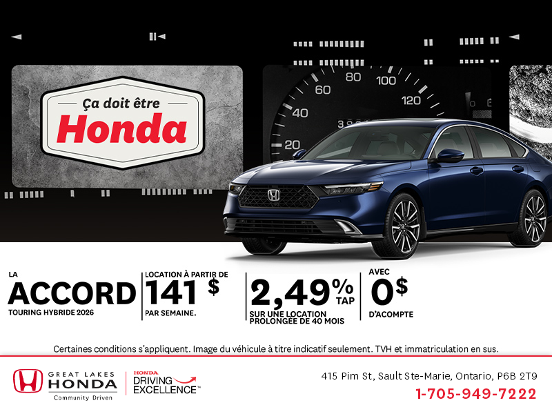 Honda Accord Hybrid 2026