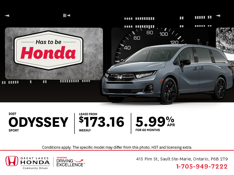 2027 Honda Odyssey