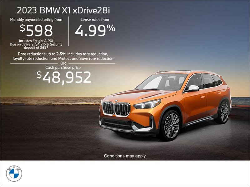 Grenier BMW in Terrebonne | 2023 BMW X1