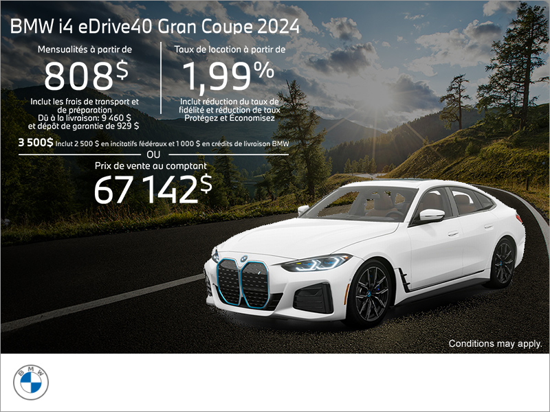 BMW i4 Gran Coupe 2024