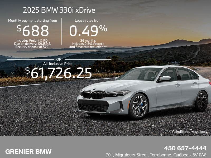 Get the 2025 BMW 3 Series Sedan