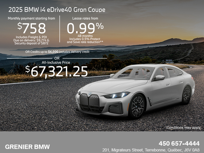 Get the 2025 BMW i4