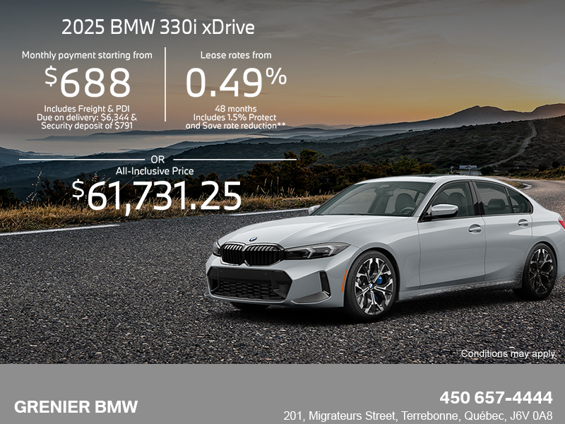 Get the 2025 BMW 3 Series Sedan