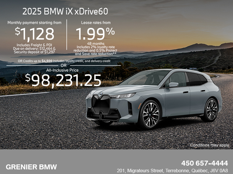 Get the 2026 BMW iX