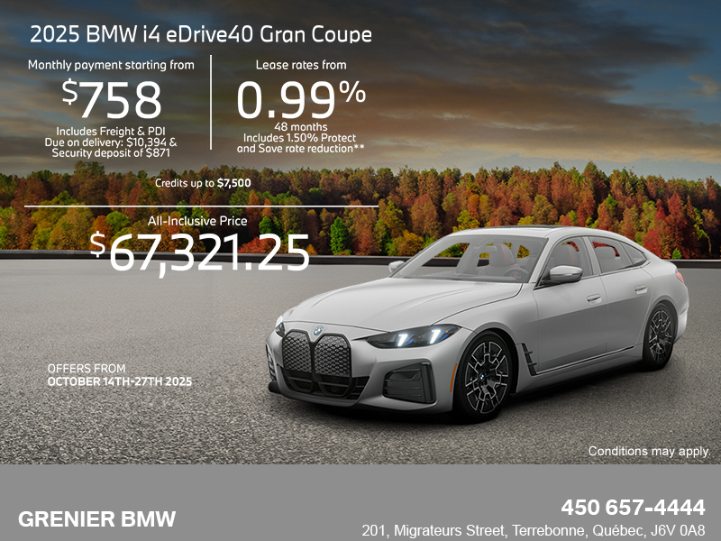 Get the 2025 BMW i4