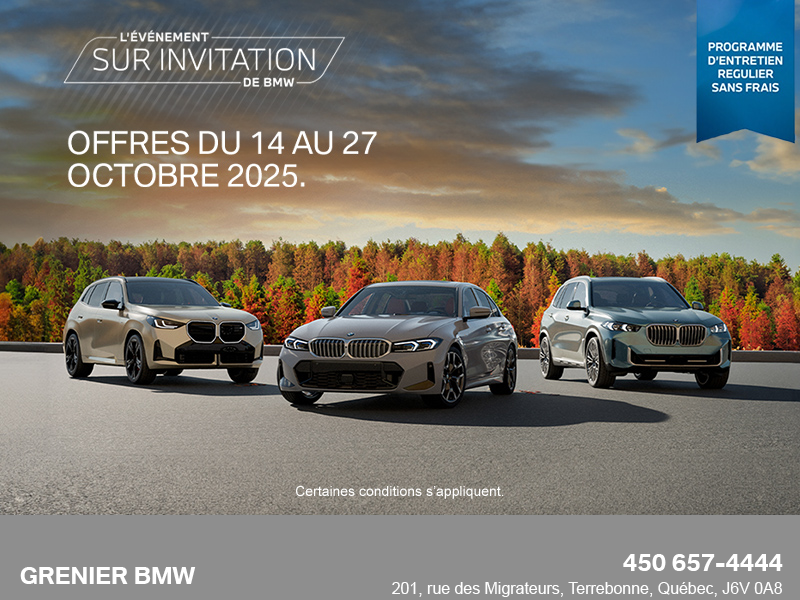 L'événement mensuel de BMW