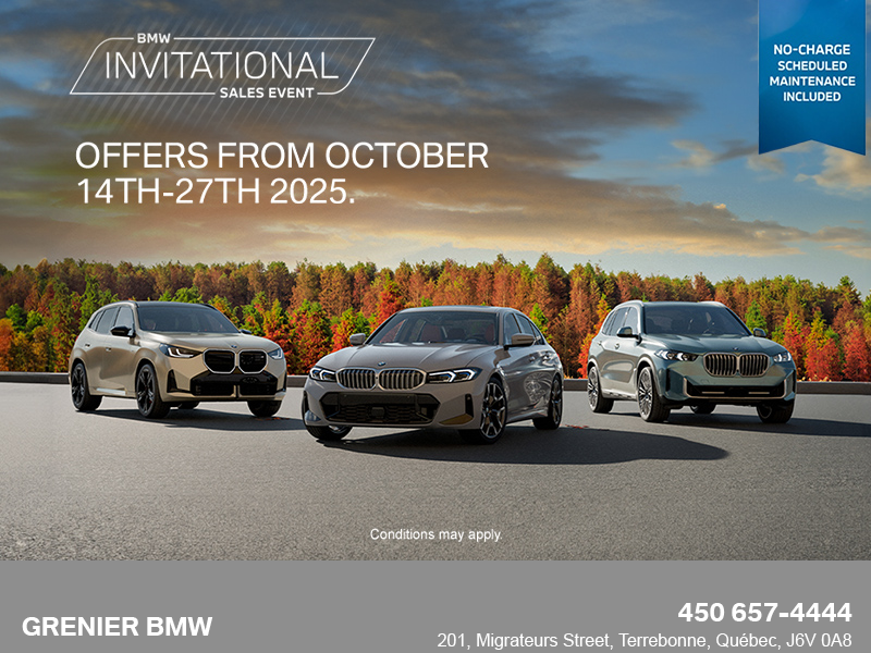 The BMW Monthly Sales Event