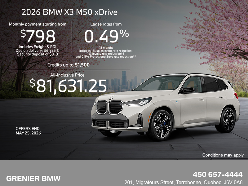 2026 BMW X3