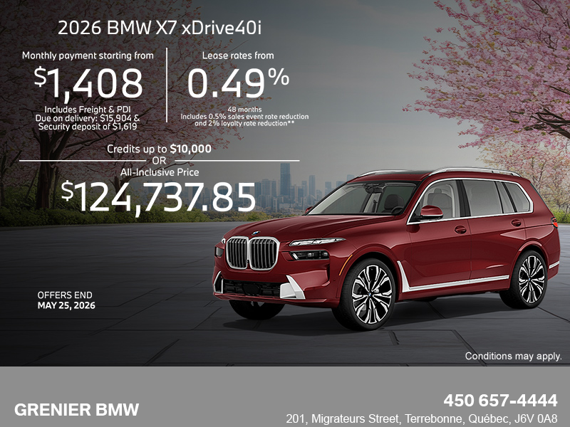 2026 BMW X7