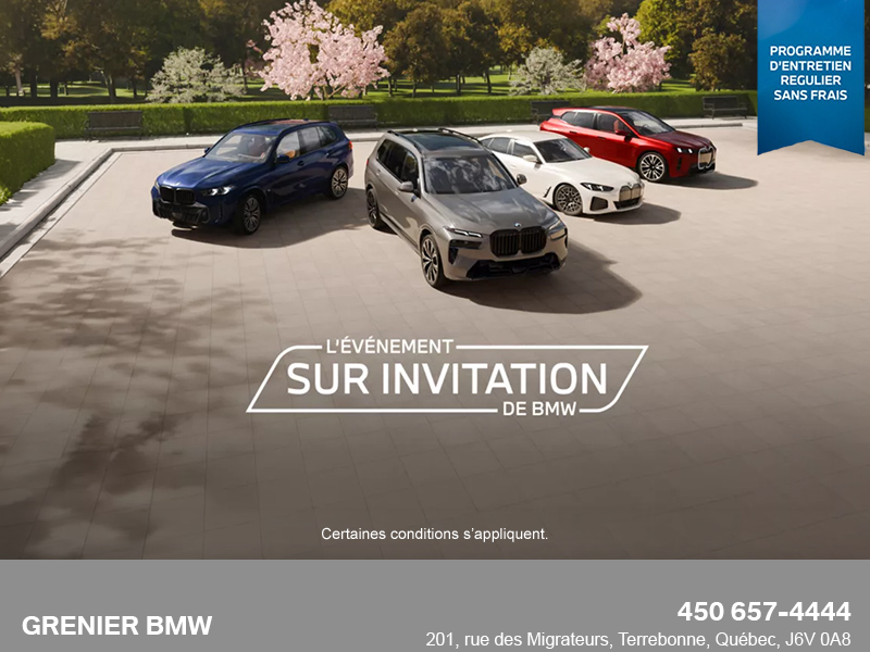 L'événement mensuel de BMW