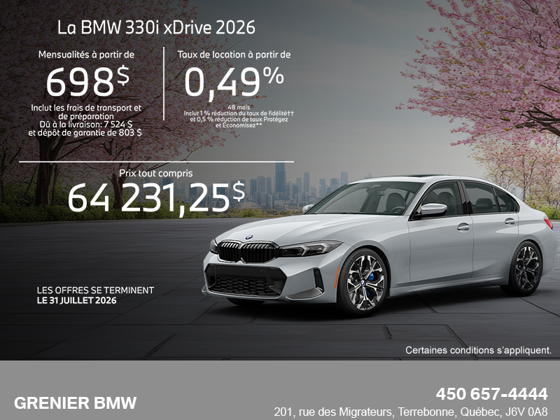 BMW 3 Series Sedan 2026