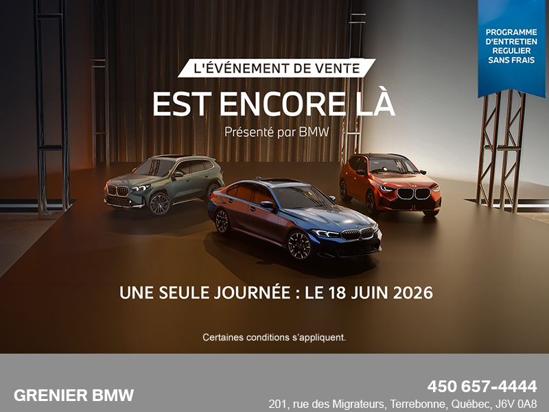 L'événement mensuel de BMW
