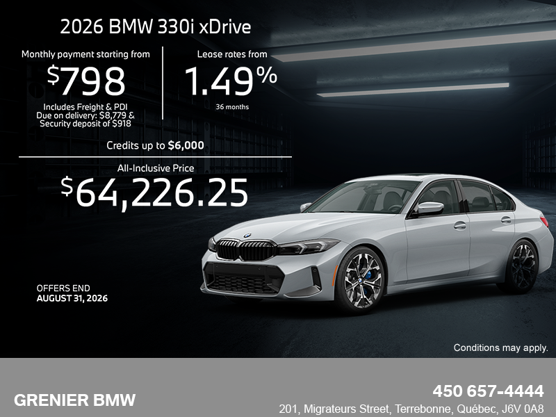 2026 BMW 3 Series Sedan