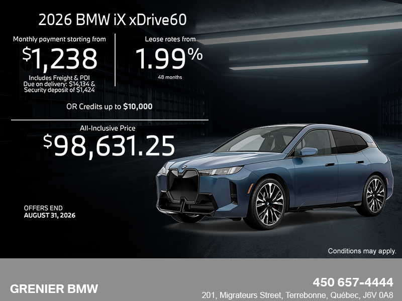 2026 BMW iX