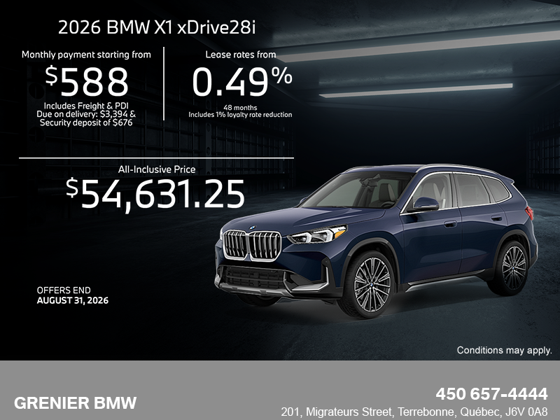 2026 BMW X1