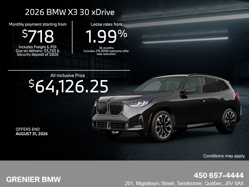 2026 BMW X3