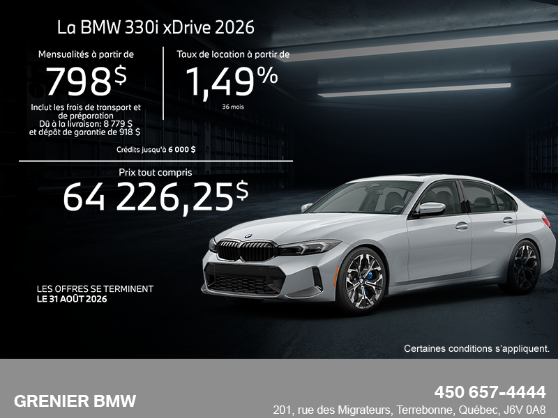 BMW 3 Series Sedan 2026