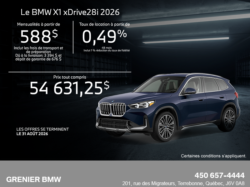 BMW X1 2026