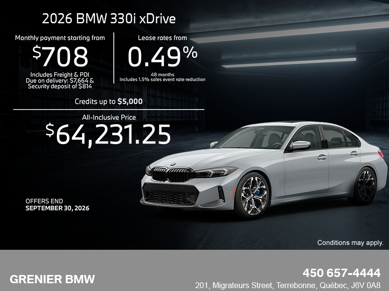 2026 BMW 3 Series Sedan