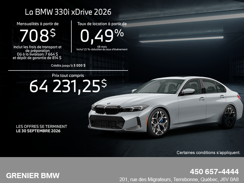 BMW 3 Series Sedan 2026