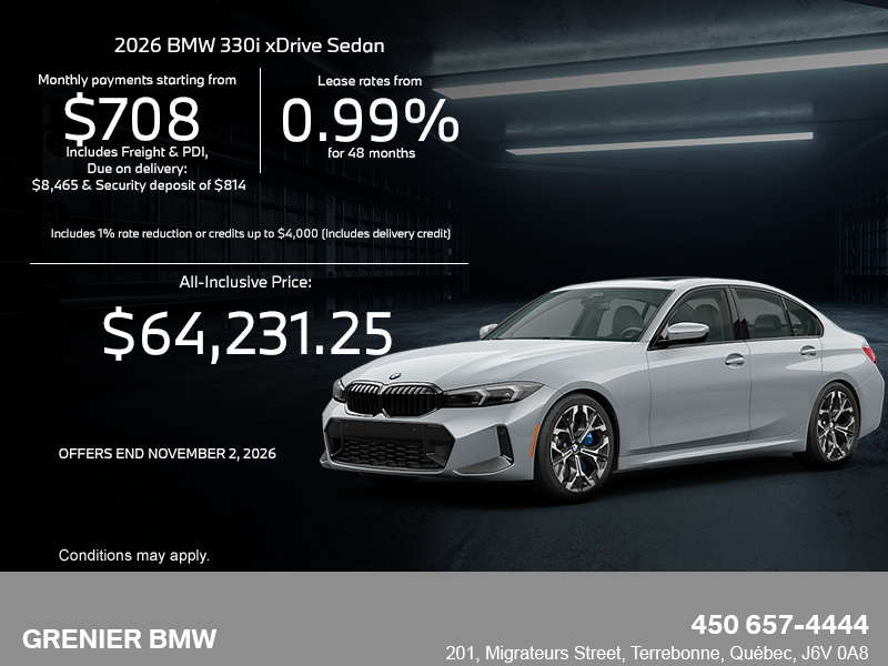 2026 BMW 3 Series Sedan
