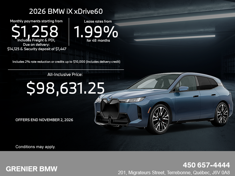 2026 BMW iX