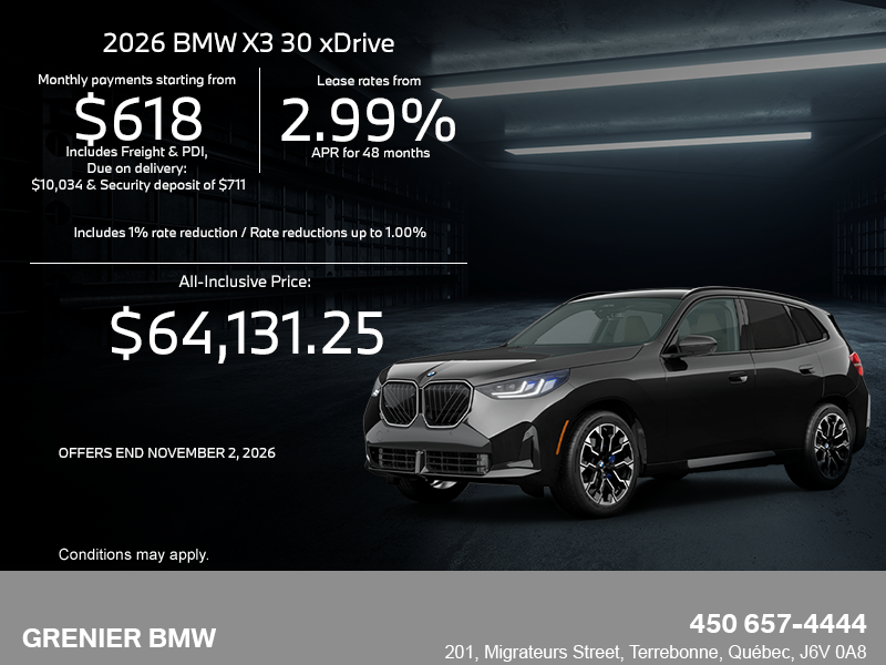 2026 BMW X3
