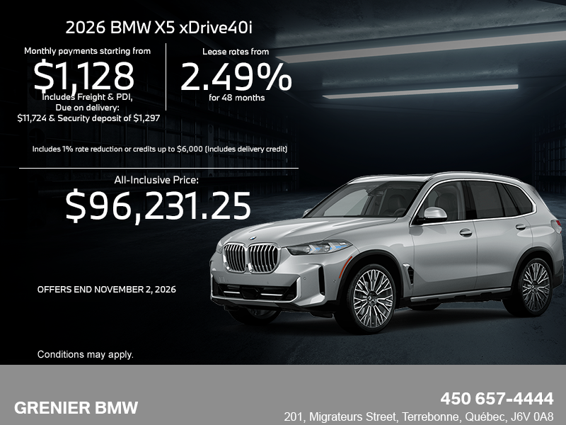 2026 BMW X5