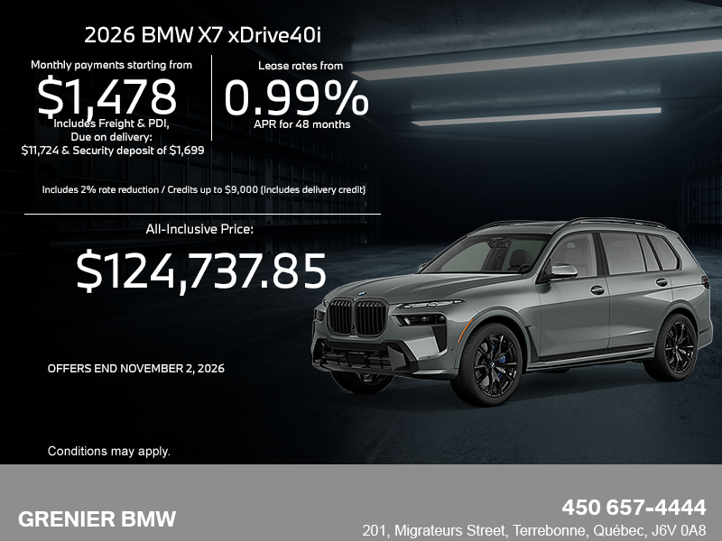 2026 BMW X7