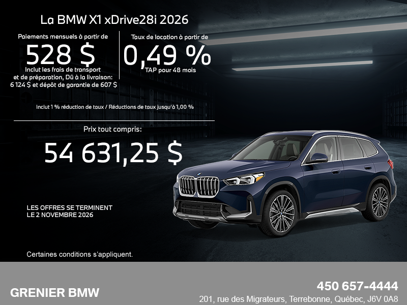 BMW X1 2026