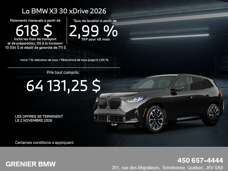 BMW X3 2026