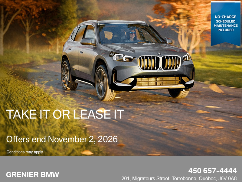 The BMW Monthly Sales Event