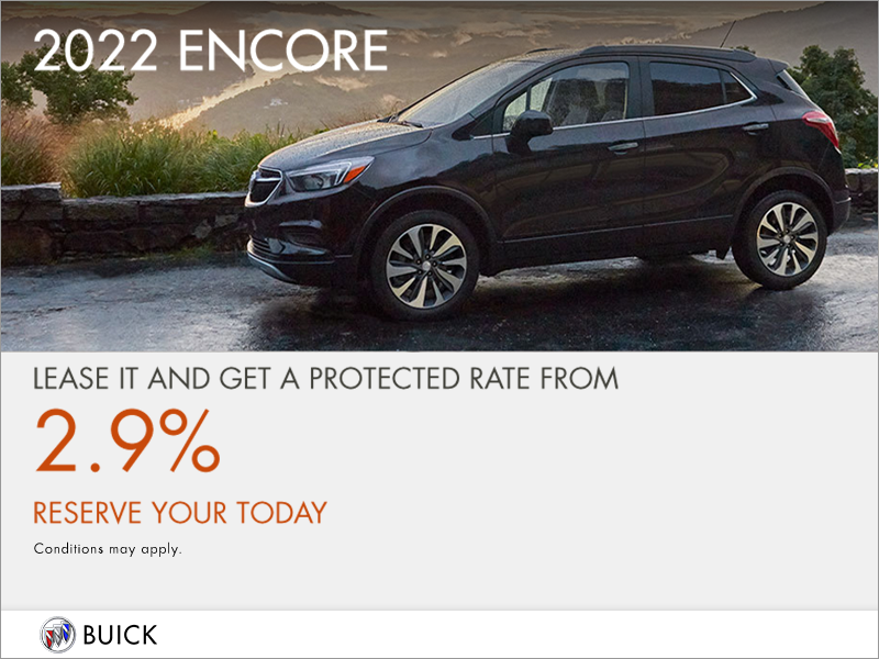Get the 2022 Buick Encore