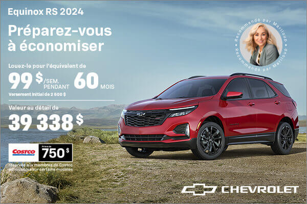 Procurez-vous le Chevrolet Equinox 2024
