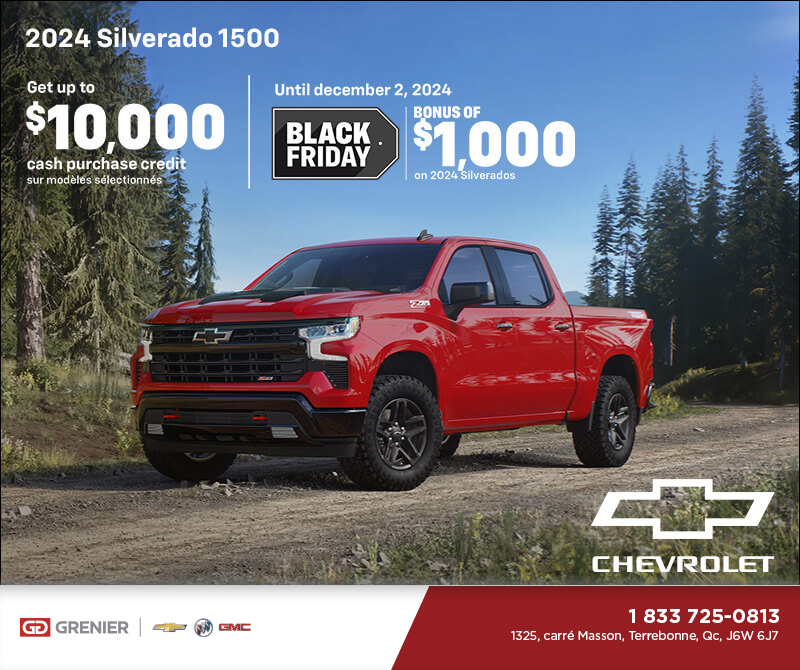 Get the 2024 Chevrolet Silverado 1500