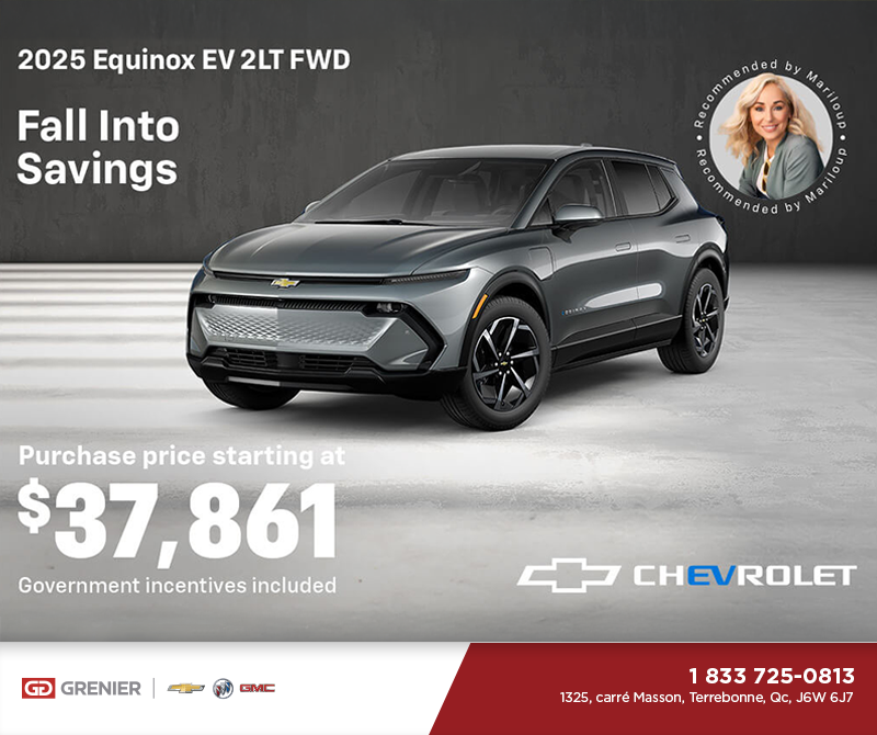 Get the 2025 Chevrolet Equinox EV