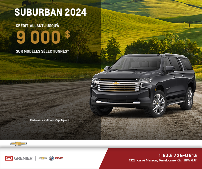 Le Chevrolet Suburban 2024