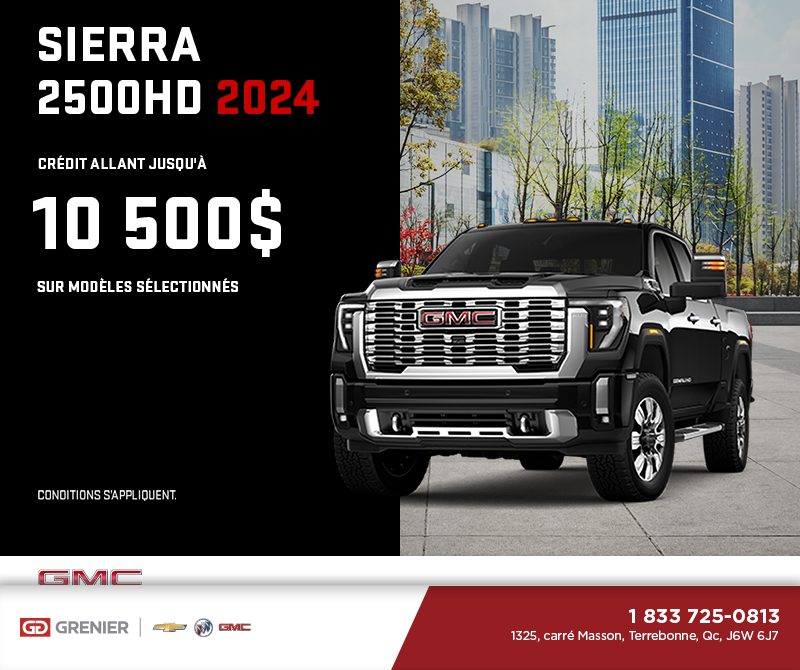 Le GMC Sierra 2500HD 2024