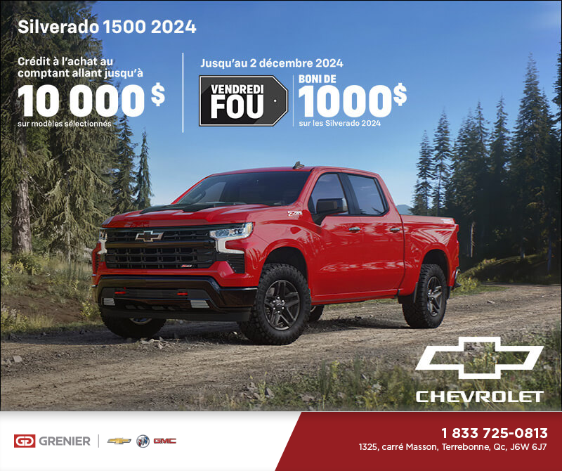 Procurez-vous le Chevrolet Silverado 1500 2024