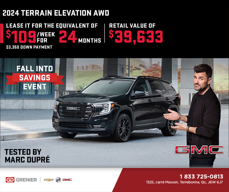 The 2024 GMC Terrain