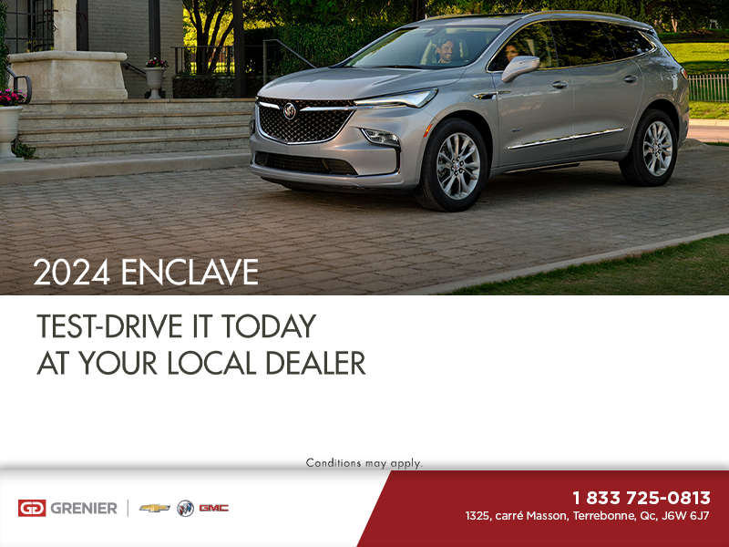 Get the 2024 Buick Enclave