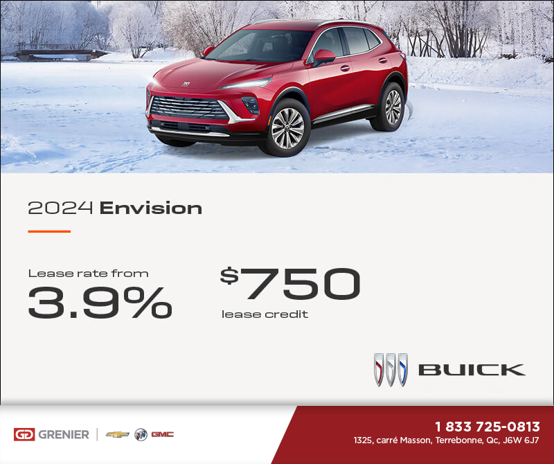 Get the 2024 Buick Envision