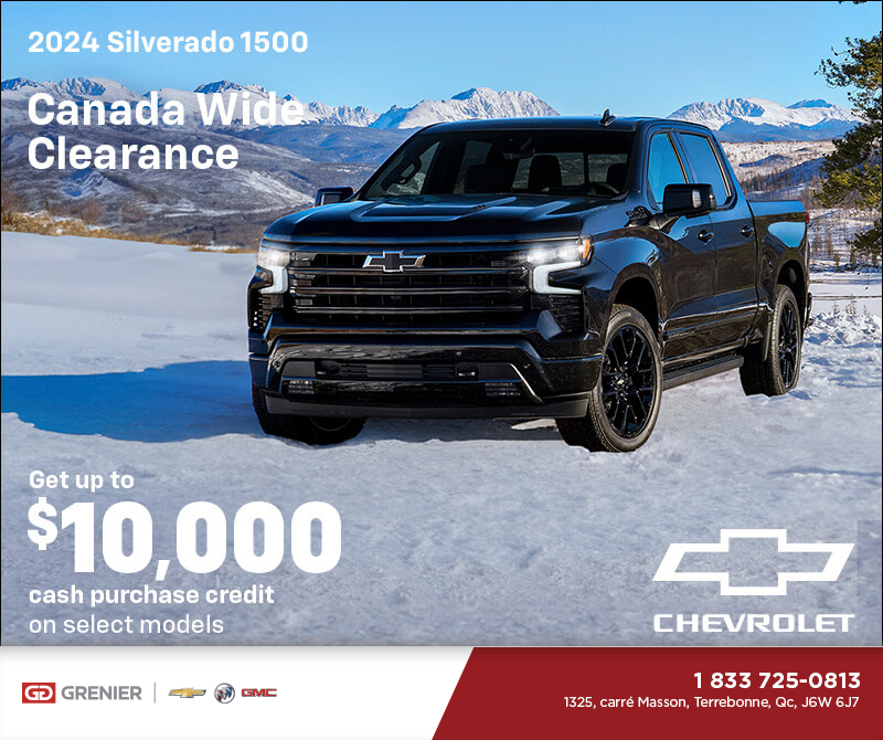 Get the 2024 Chevrolet Silverado 1500