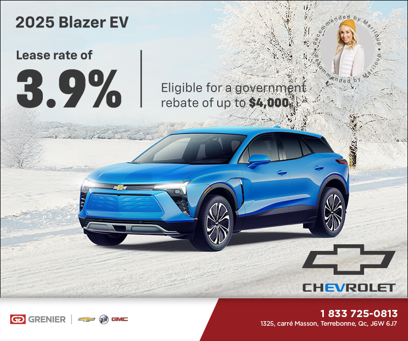 Get the 2025 Chevrolet Blazer EV