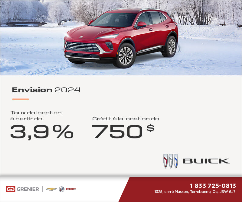 Procurez-vous le Buick Envision 2024