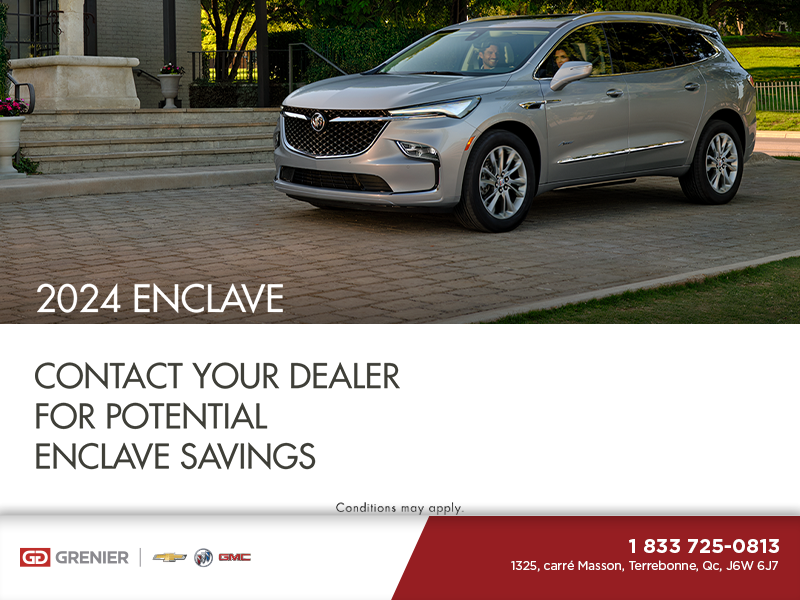 Get the 2024 Buick Enclave