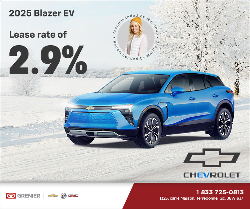 Get the 2025 Chevrolet Blazer EV