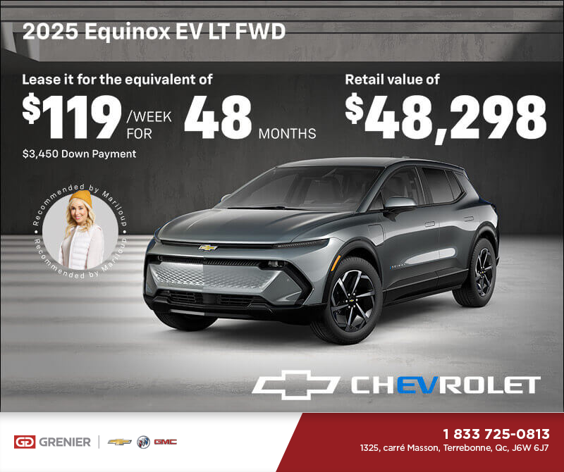 Get the 2025 Chevrolet Equinox EV