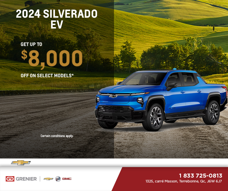 Get the 2024 Chevrolet Silverado EV