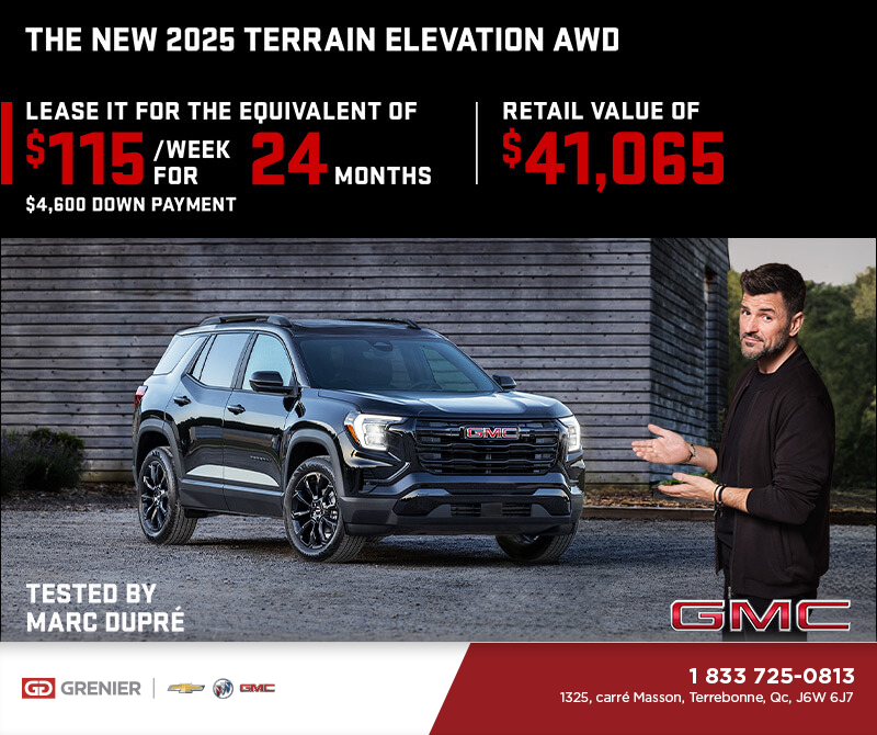 The 2025 GMC Terrain